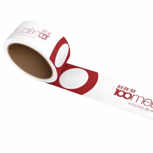 Fita Sinalizadora Personalizada Fundo Branco
