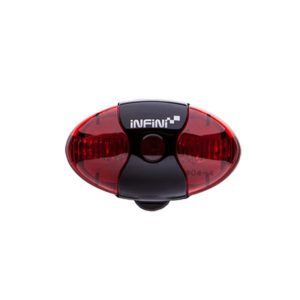 Sinalizador Traseiro Vista Light I405R 5 Leds Preto Com Bateria