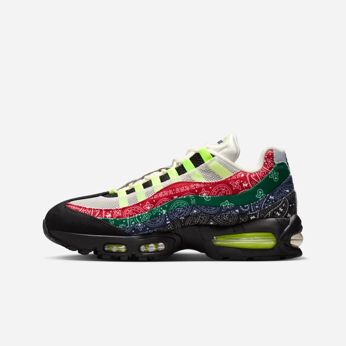 Nike Air Max 95 OG Big Bubble Paisley Bandana IQ0620-100 - Image 3