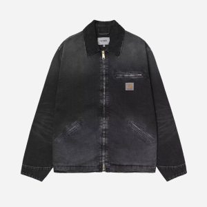 CARHARTT W.I.P. OG Detroit Jacket 'Dearborn' Canvas I035280.00E.17