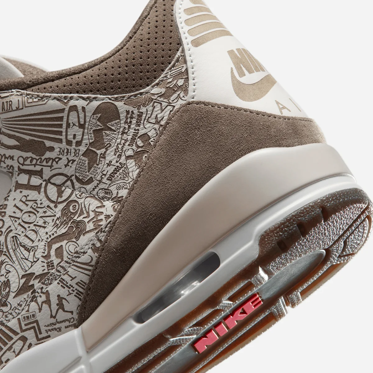 Jordan Air Jordan 3 Retro Laser JA1369-001 - Image 9