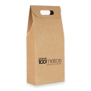 Caixas Kraft Personalizadas para Garrafas