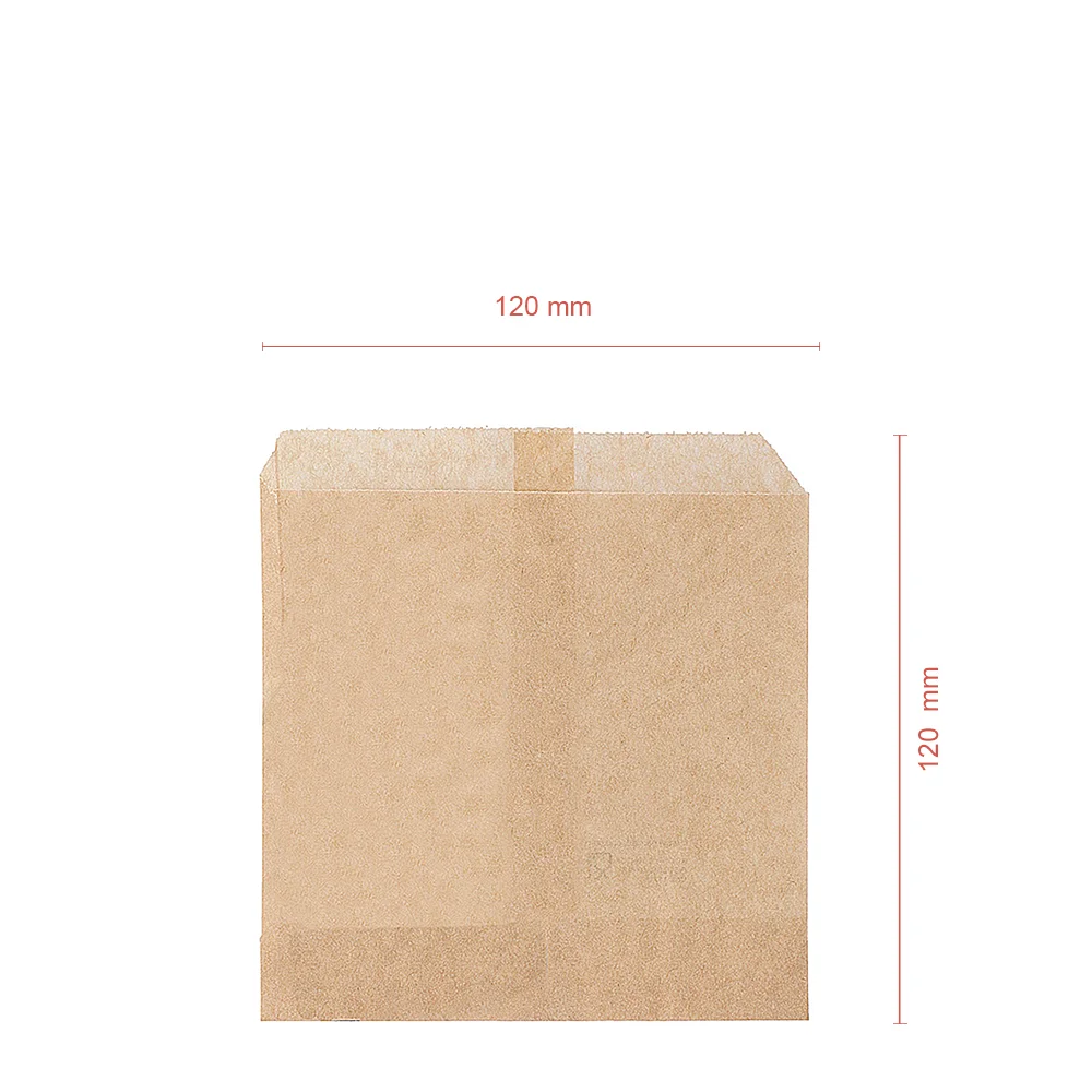 Saco Pergaminho Anti-Gordura para Batata Frita 12x12cm - Image 4