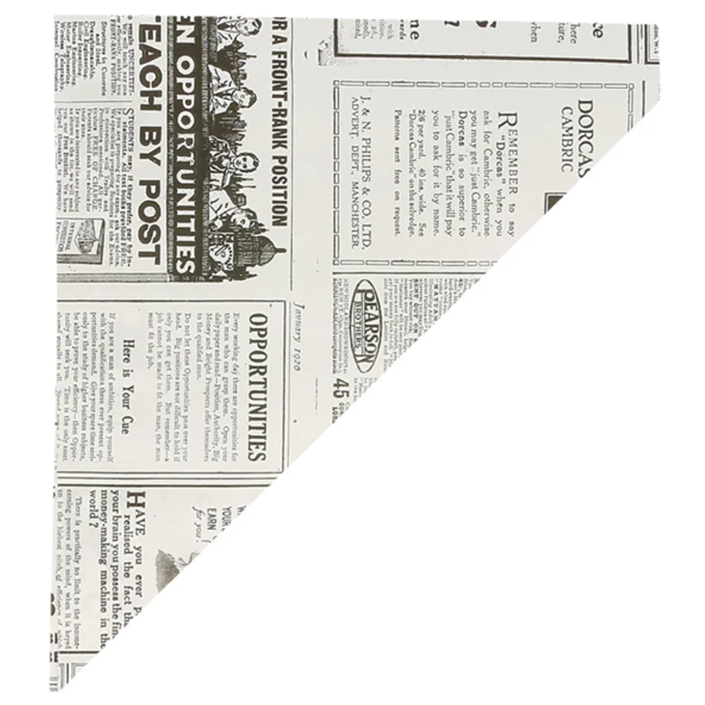 Cone Anti-Gordura em Papel Pergaminho Times 24 x 17cm (100 g) - Image 3