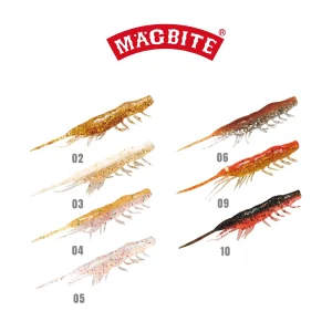 Amostra Magbite Snatch Bite Shrimp 2.5 – 63mm – 5uni.