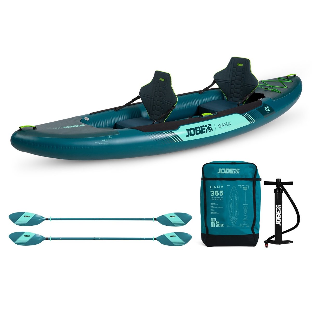 Kayak Insuflável Gama 365 Green Pack - Image 2
