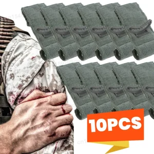 1-10 pces 4/6 polegada bandagem israelense resgate curativo compressão de emergência para batalha curativo primeiros socorros trauma ataduras