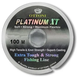 Linha Monofilamento Platinum XT 0,55mm 100m – Ottoni