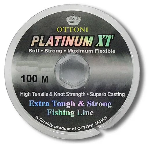 Linha Monofilamento Platinum XT 0,55mm 100m – Ottoni