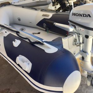 {VENDIDO} Barco Honwave T24-IE1 com motor Honda 6hp