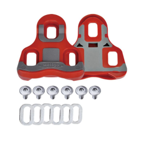 Taco Para Pedal Road RC-7 Compatível com Look Keo 6° Vermelho – Wellgo